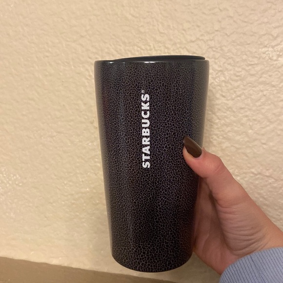Starbucks ceramic mug.